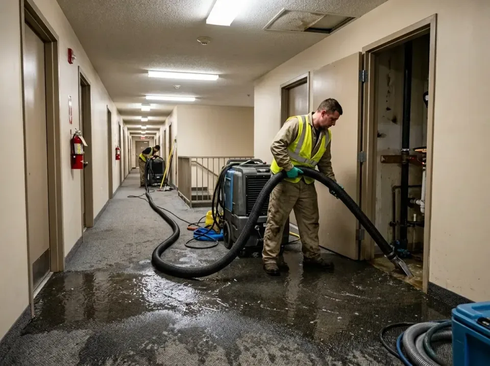 multi-unit-apartment-hallway-f-005 — frequently asked questions, Emergency Burst Pipe Water Extraction & Removal in Idaho Sp…